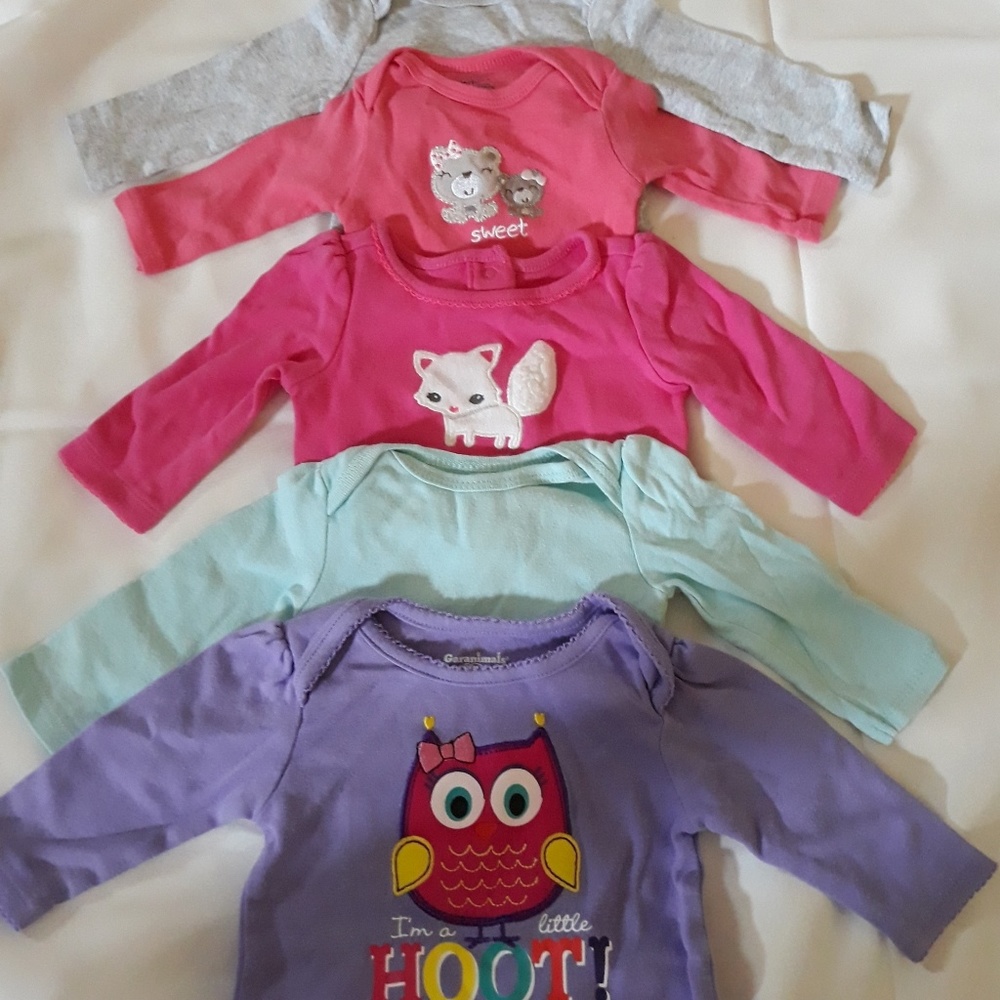 0-3 month girl mixed lot 28 pieces